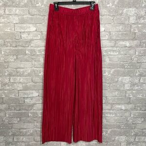 Smash+Tess Tasia Wide Leg Pant in Festive Red